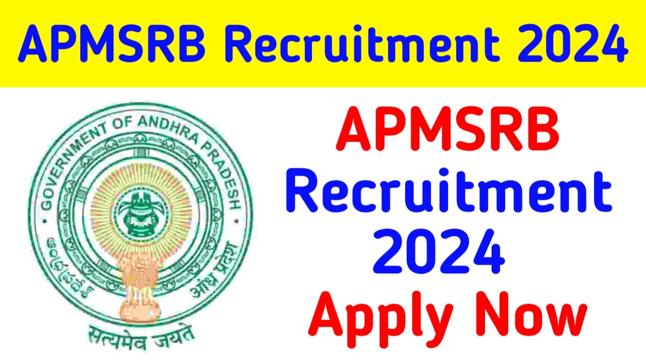APMSRB Civil Assistant Surgeon Recruitment 2024